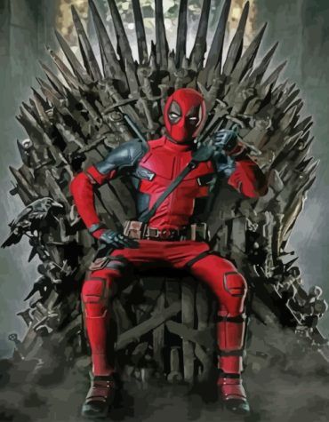 Deadpool Movie Theme Paint By Numbers