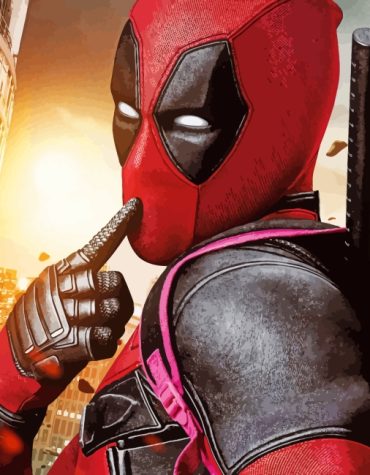 Deadpool Movie Experience Paint By Numbers