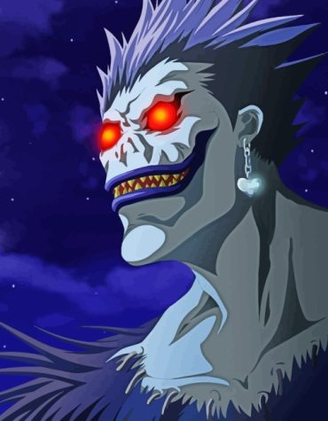 Death Note Ryuk Anime Paint By Numbers