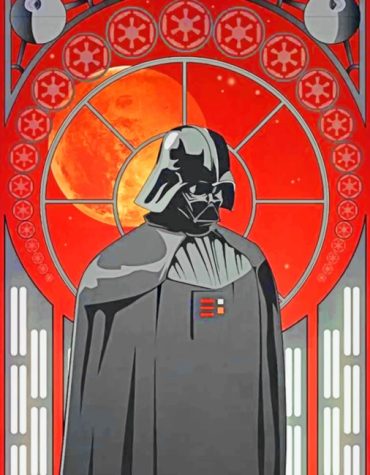 Death Vader Movie Icon Paint By Numbers