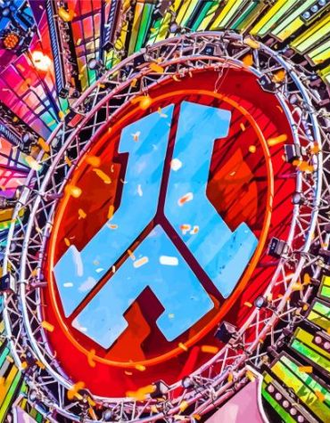 Defqon Festival Vibrant Paint By Numbers