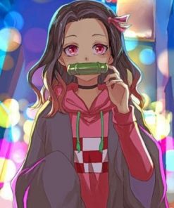 Demon Slayer Nezuko Paint By Numbers
