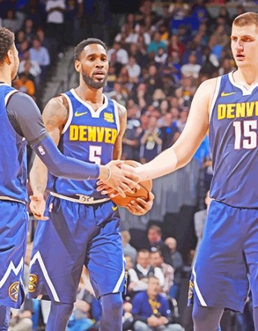 Denver Nuggets Basketball Paint By Numbers