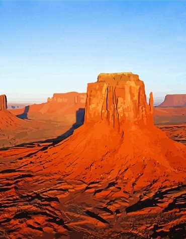 Finnish Desert Sky Paint By Numbers