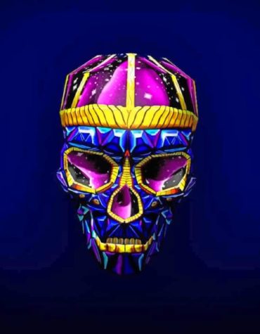 Diamond Skull Aesthetic Paint By Numbers