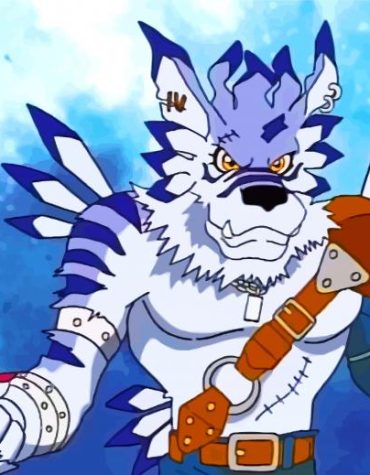 Digimon Adventure Weregarurumon Paint By Numbers