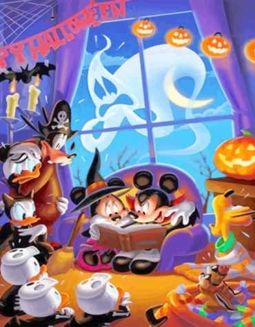 Disney Halloween Fun Paint By Numbers