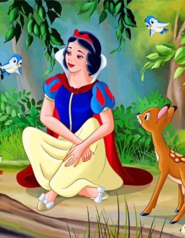 Disney Snow White Friends Paint By Numbers