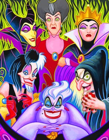 Disney Villains Collection Paint By Numbers