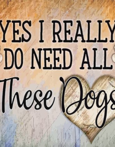 Dog Lover Quotes Paint By Numbers