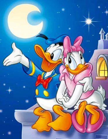 Disney's Donald and Daisy Paint By Numbers