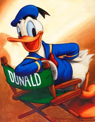 Donald Duck Animation Paint By Numbers