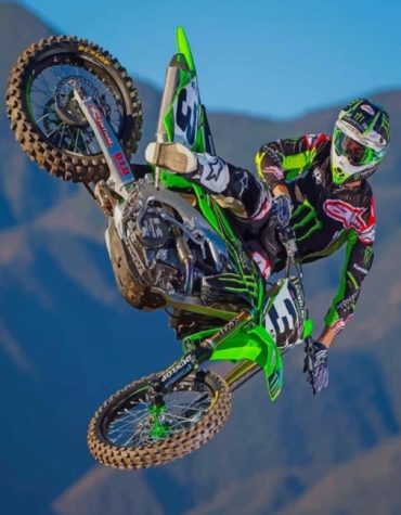 Motocross Adventure Paint By Numbers