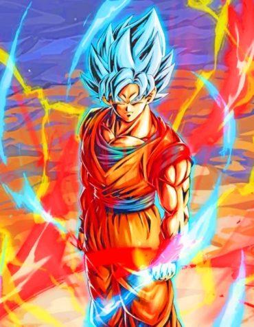 Goku Anime Japan Paint By Numbers