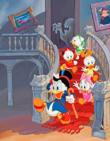 Disney Ducks Adventure Paint By Numbers