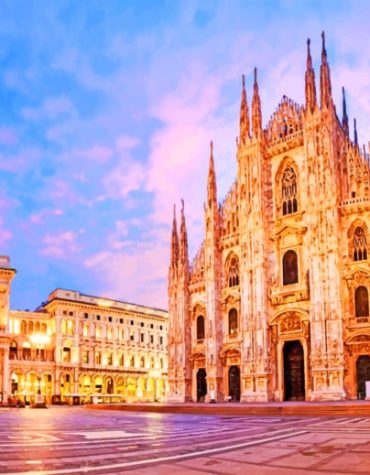 Milano Cathedral Paint By Numbers