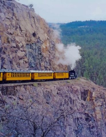 Durango Engine Train Paint By Numbers