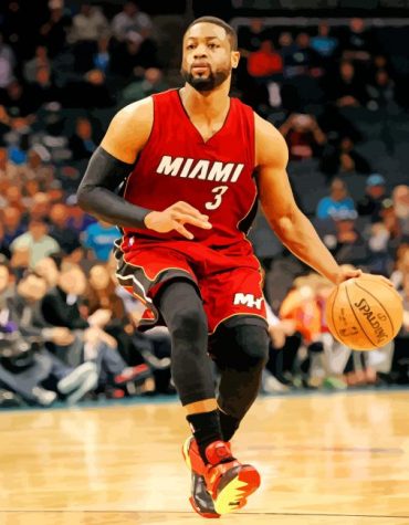 Dwyane Wade Sports Star Paint By Numbers