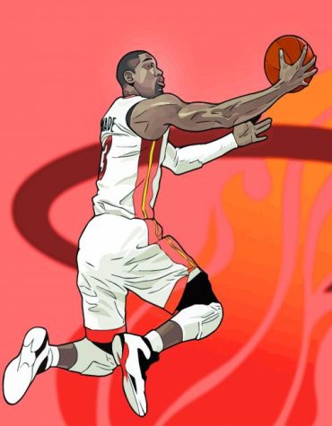 Dwyane Wade Basketball Star Paint By Numbers