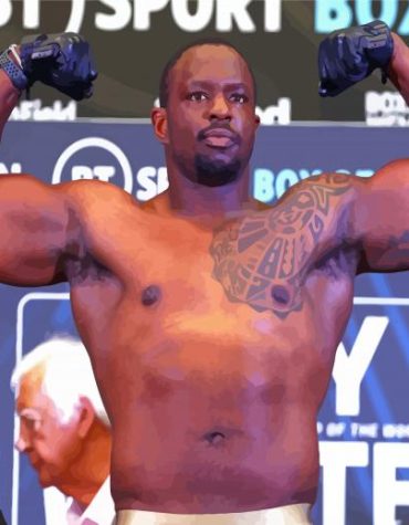 Dillian Whyte Boxing Legend Paint By Numbers