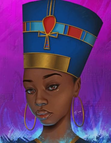 Majestic Egyptian Woman Paint By Numbers