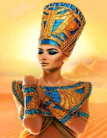 Exotic Egyptian Woman Paint By Numbers