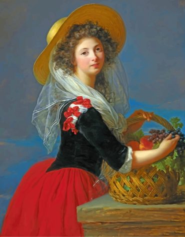 Elisabeth Vigee Le Brun Vintage Woman Paint By Numbers