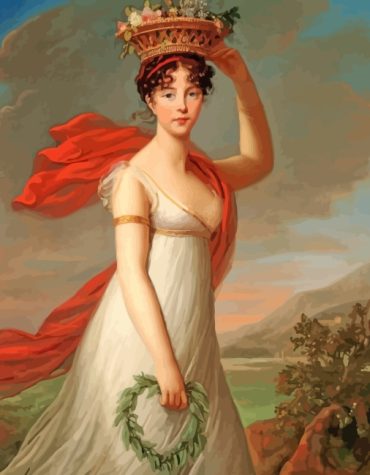 Elisabeth Vigee Le Brun Mirror Paint By Numbers