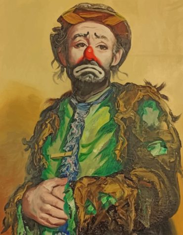 Emmet Kelly Sad Hobo Clown Paint By Numbers