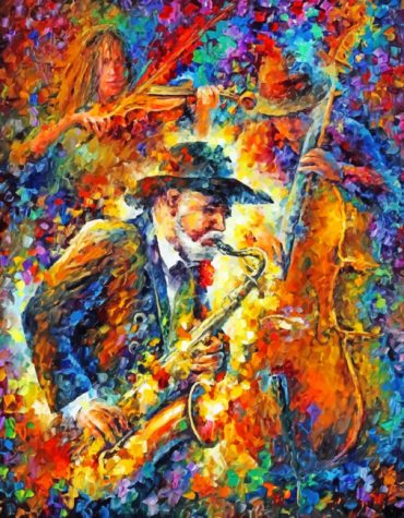 Colorful Cello Magic Paint By Numbers