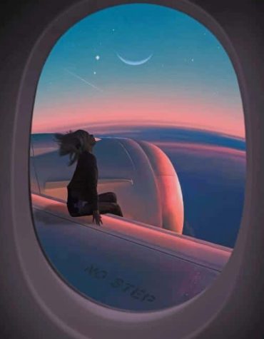 Girls Under Crescent Moon Paint By Numbers