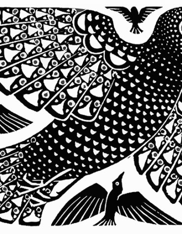 Escher Inspired Bird Paint By Numbers