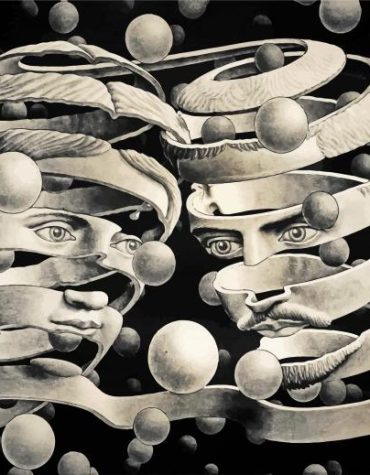 Bond Of Union MC Escher Paint By Numbers