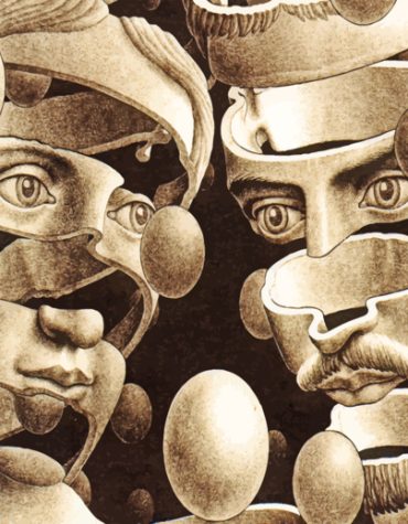 MC Escher Bond Of Union Paint By Numbers