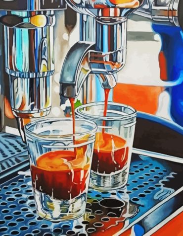 Espresso Drink Paint By Numbers
