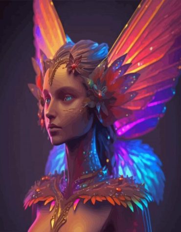 Fantasy Fairy Angel Paint By Numbers