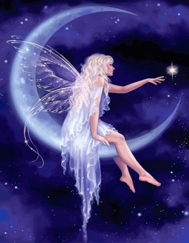 Fantasy Fairy Moon Paint By Numbers