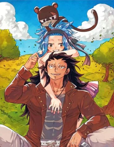 Fairy Tail Anime Paint By Numbers