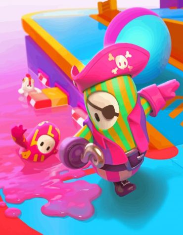 Fall Guy Game Fun Paint By Numbers