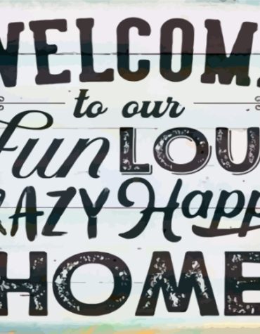 Family Home Art Paint By Numbers