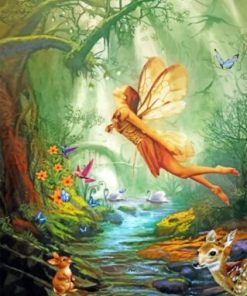 Forest Fairy Fantasy Paint By Numbers