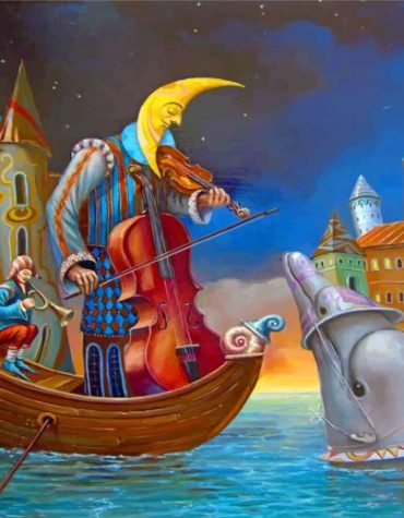 Venice Moonlit Fantasy Paint By Numbers