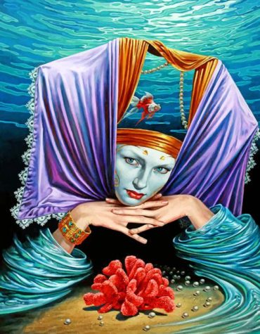 Surreal Fantasy Woman Paint By Numbers