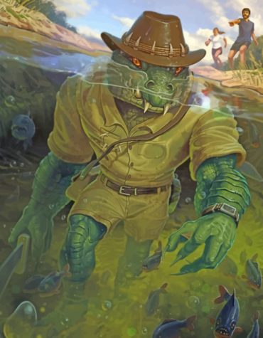 Fantasy Crocodile Paint By Numbers