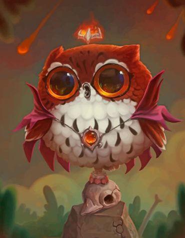 Fantasy Owl Paint By Numbers
