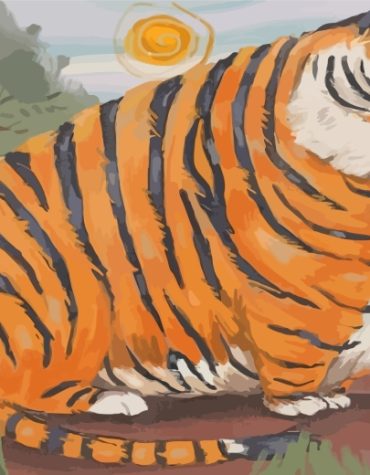 Bengal Tiger Majesty Paint By Numbers