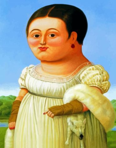 Elegant Fat Lady Paint By Numbers