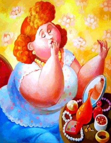 Curvy Beauty Makeup Paint By Numbers