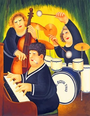 Fat Woman Aesthetic Paint By Numbers