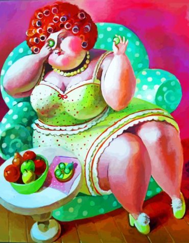 Curvy Aesthetic Paint By Numbers